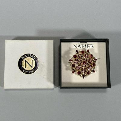 (1PC) NAPIER BROCHE | New in Box