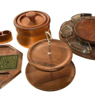 Collection Mid Century Teak Kitchenware