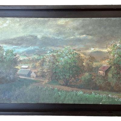 DIDIER NOLET Oil on Canvas Landscape