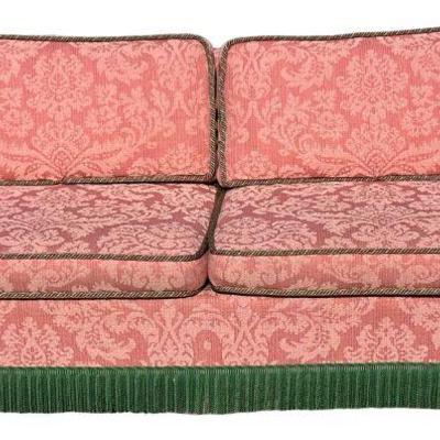 Vintage French Style Tapestry Sofa