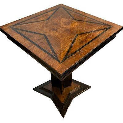 Antique Inlaid Italian? Game Table / Occasional Table