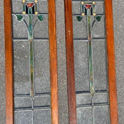 Two Stained Glass Windows