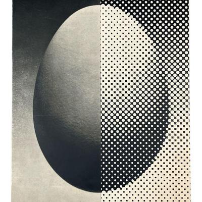 CHARLES & RAY EAMES for IBM Egg Gradient Reinhold Visual Mathematica Poster