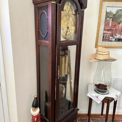 Vintage Howard Miller Grandfather Clock 