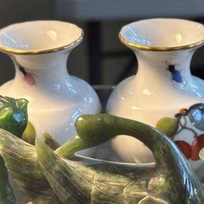 Herend miniature vases