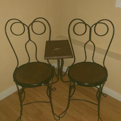 Antique parlor chairs 
