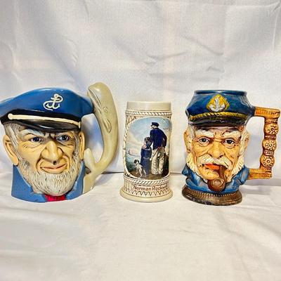 Sea captain mugs