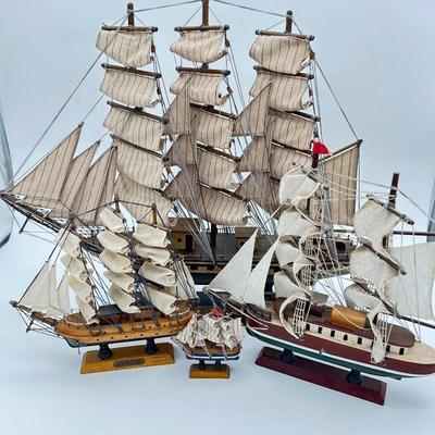 Model ship lot
