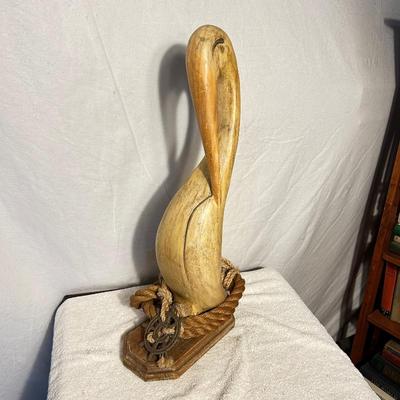 Carved bird nautical