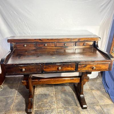 Writing desk solid wood