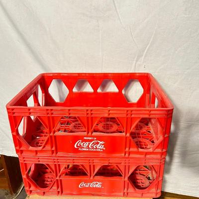 Coca-Cola plastic crates