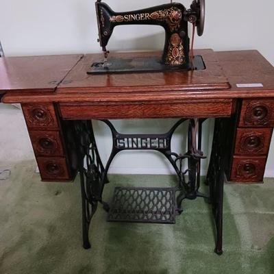 Beautiful Treadle sewing machine