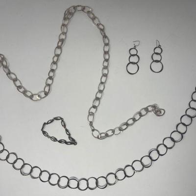 120g of Sterling Silver Chains