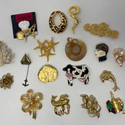 Assortment of Pins/Brooches