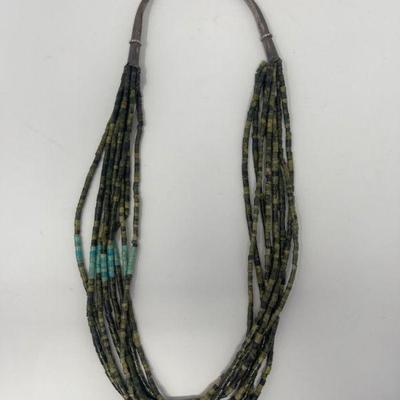 8 Strand Heishi-Style Necklace