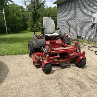 Very highly rated zero turn mower. Less than 1000 hours, runs great. 