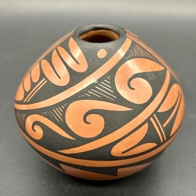 Signed Xemez Southwestern Pottery Vase