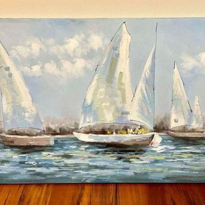Sailboat Canvas Art