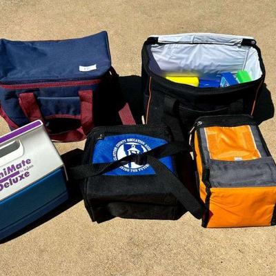 5pc Coolers with Ice Packs