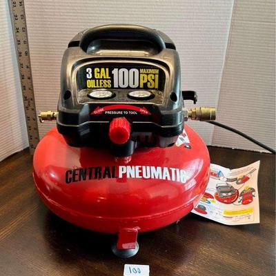 Central Pneumatic Air Compressor