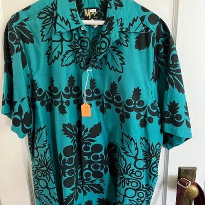 Lots of designer menâ€™s clothing, excellent condition, mostly mens L, XL, and XXL