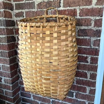 Maine Wapanaki basket, Native American basket