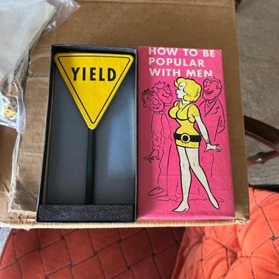 quite a few naughty mid century gag gifts 