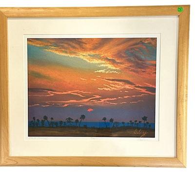 JOHN HULSEY LTD ED ISLE OF PALMS SUNSET