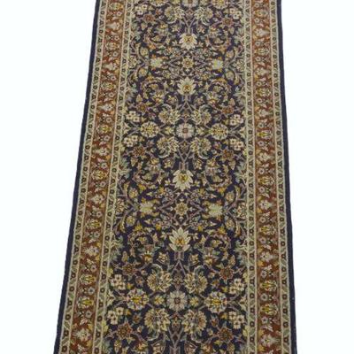 HAND KNOTTED WOOL KASHMAR STYLE RUNNER