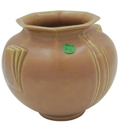 ROSEVILLE POTTERY ART DECO RUSSCO VASE