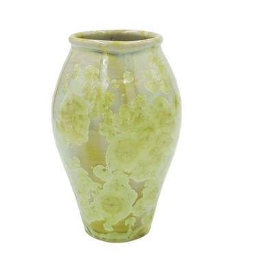 CELTIC CRYSTALLINE POTTERY VASE BY TIMOTHY MORAN
