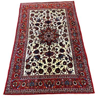 FINE HAND KNOTTED BIJAR PERSIAN RUG