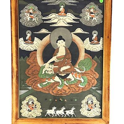 ORIGINAL 19TH C TIBETAN MANDELA