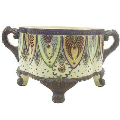 JAPANESE KINKOZAN SATSUMA POTTERY BOWL