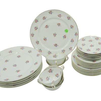 28 PC CHARLES FIELD HAVILAND LIMOGES FRANCE CHINA