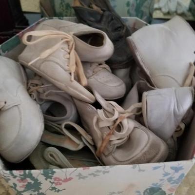 Vintage baby shoes