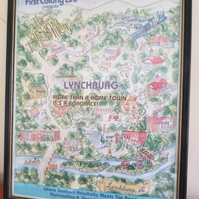 Lynchburg Ten Miler poster