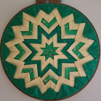 Hand quilted decor