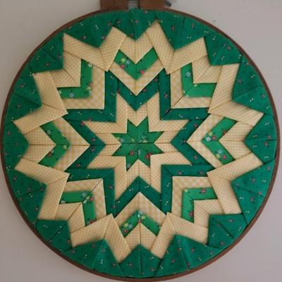 Hand quilted decor