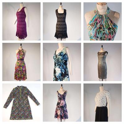 Crotchet Dresses, Custom Butterfly dresses, Floral prints 