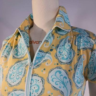"Zoom Dress"  Kevan Hall Signature