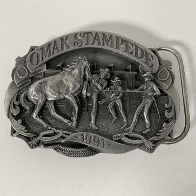 Omak Stampede Buckle