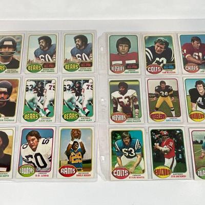 1975 Topps Football Cards