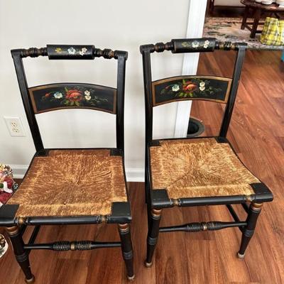 Vintage Hitchcock chairs 