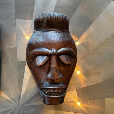 African carved masks 