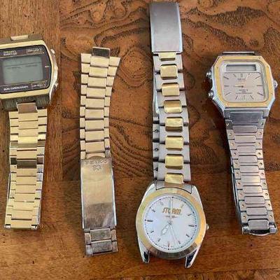 Watches Need Batteries Or For Parts
