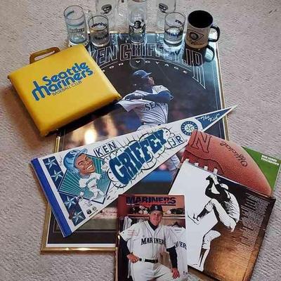 Sports Lot * Mariners * Seahawks * Griffey Poster & Banner + More
