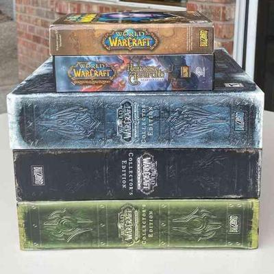 World Of WarCraft Collectors Edition Game Sets * Trading Cards * Manuals * Dvd Set

