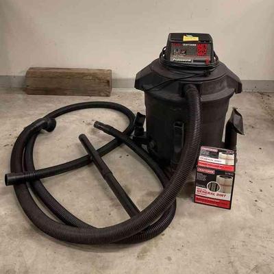Sears Craftsman Wet/dry Vac * 3.0 HP * New Filter In Box Included
