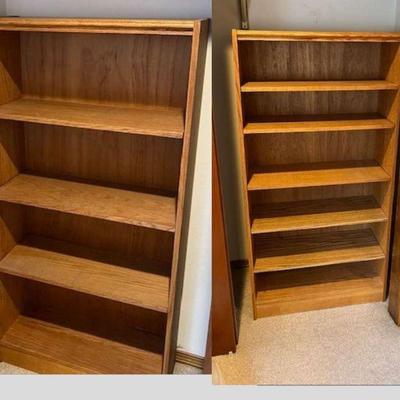 2 Matching Bookcases
